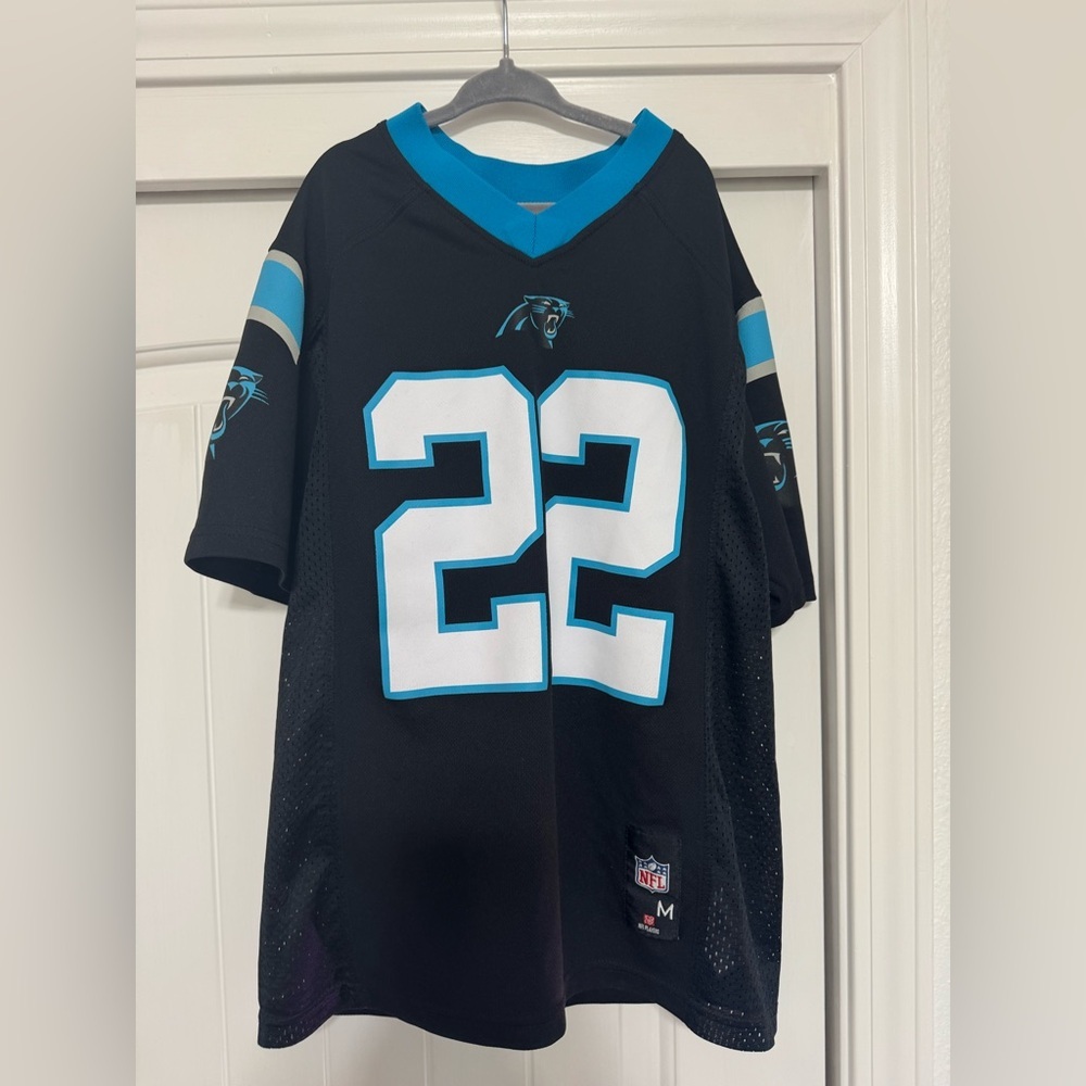 NFL Carolina Panthers Christian McCaffrey Youth Jersey – Size‎ 10/12 (Medium)